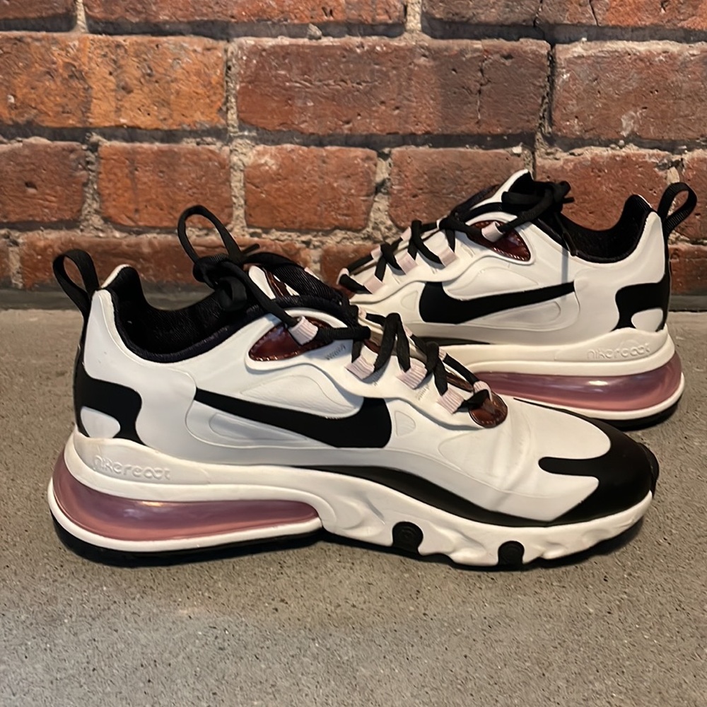 Nike tortoise react sneakers